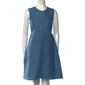 S MAX MARA Crew Neck Mini Dress